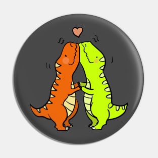 Dino-Hug Pin