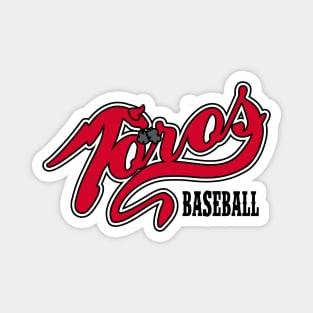 Toros Baseball Logo Magnet