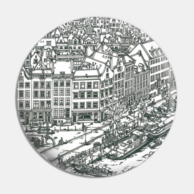 Amsterdam Pin by valery in the gallery