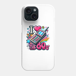 I Love the 80's Phone Case