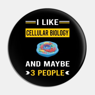 3 People Cell Cellular Biology Biologist Pin