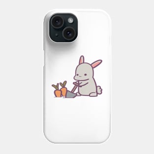 Bunny Rabbit Farming Her Crops Phone Case