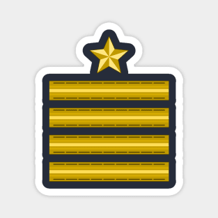 Pilot - Captain Stripes Magnet