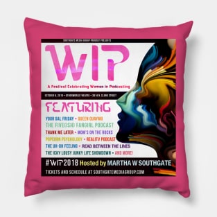 Women in Podcasting Festival Pillow