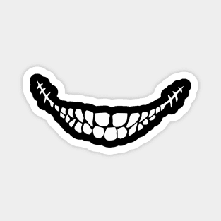 Little Monster Mouth Teeth funny face mask Magnet