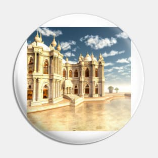 A palace in heaven Pin