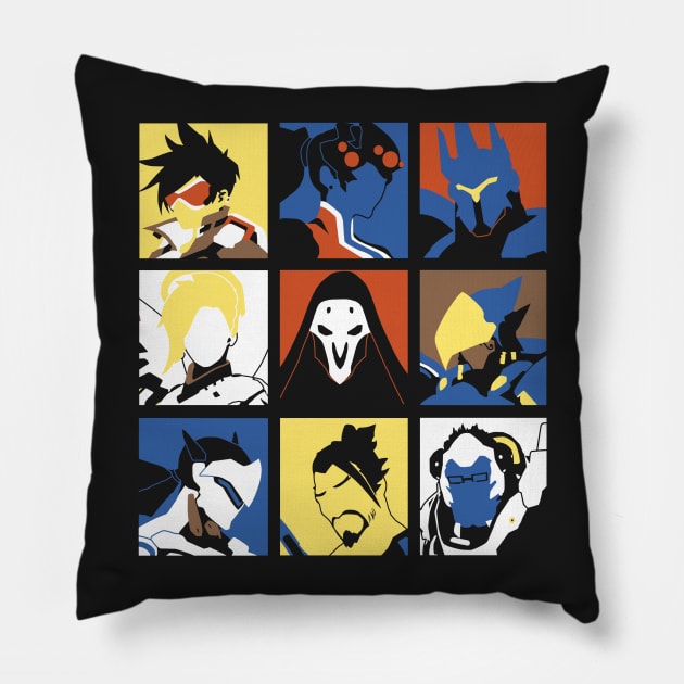 HEROES Pillow by RuneSlays