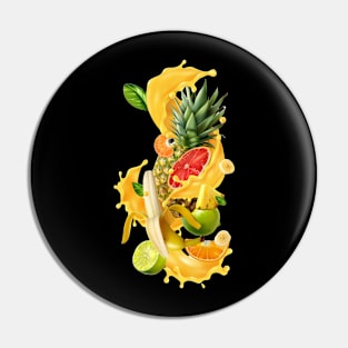 Fruits and Juice Pin