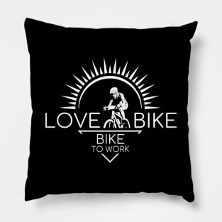 Love Bike Pillow