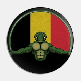 Gator Belgium Pin