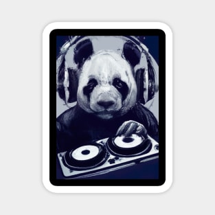 DJ Panda Music Magnet
