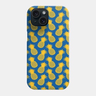 Pineapple Pattern Tropical Watercolor Phone Case