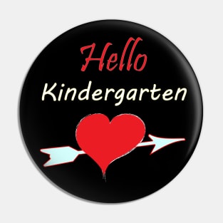 back to school shirt hello kindergarten,100 days shirt Pin