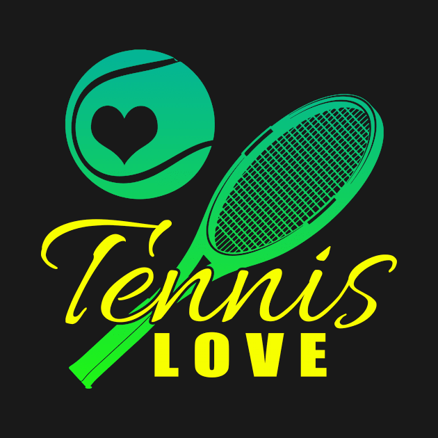 Tennis love by artsytee