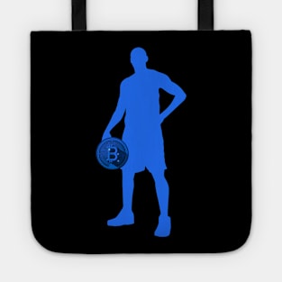 Bitcoin Basketball Player Tote