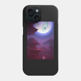 SURREAL AND PEACEFUL SPACE JOURNEY Phone Case