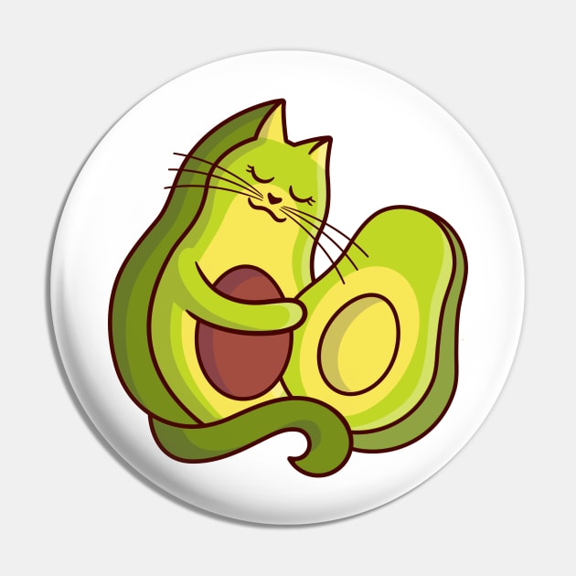 Avocado cat, vegan, Avogato kitty, Avocato kitten, go vegan, vegetarian Pin by crocozen