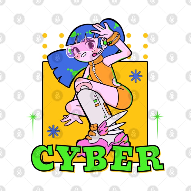 Cyber Girl by Sashmika Prabhashwara