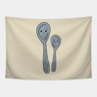 Big Spoon And Little Spoon Tapestry