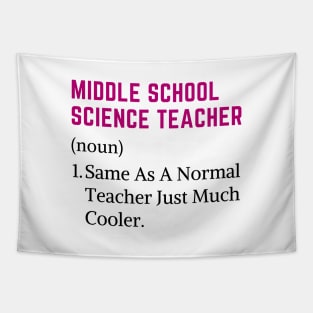 Middle School Science Teacher Appreciation Day Tapestry