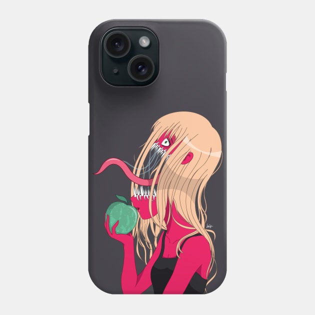 Horrid Hunger Phone Case by Munchbud Ink