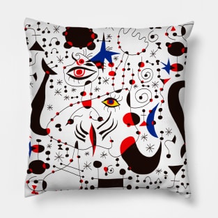 Joan Mirò #4 Pillow