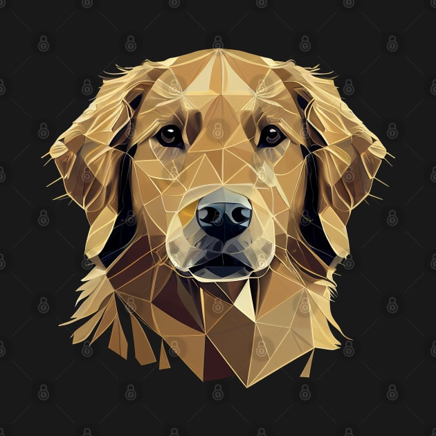 Golden Retriever Portrait by Bondoboxy