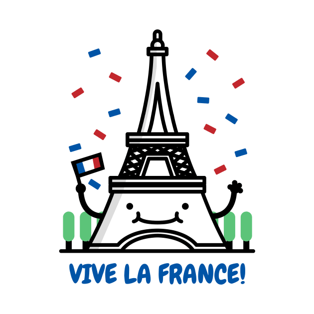 Vive la France by CANVAZSHOP