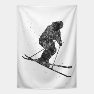 Ski player Tapestry