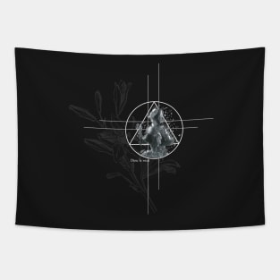 Joan d'Arc dark Tapestry