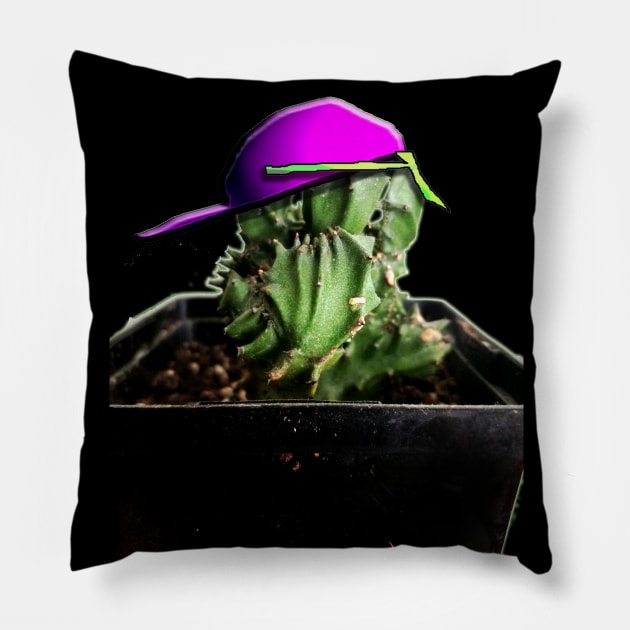 Cooler Cactus Pillow by IanWylie87