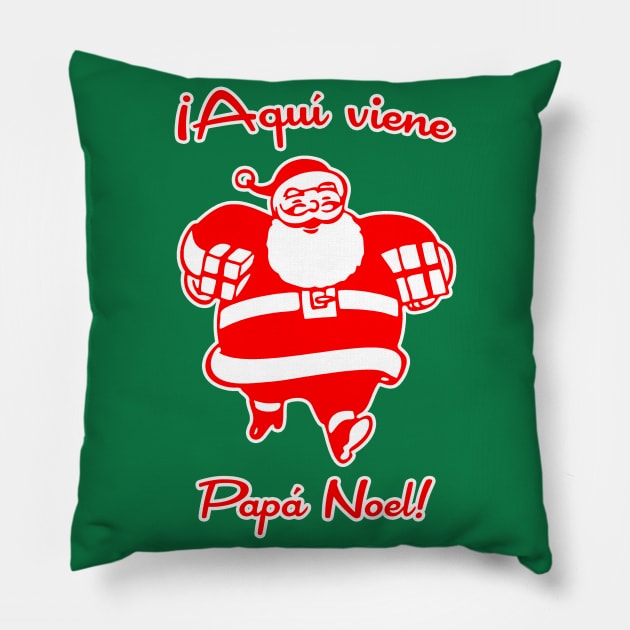 Papa Noel Pillow by Vandalay Industries