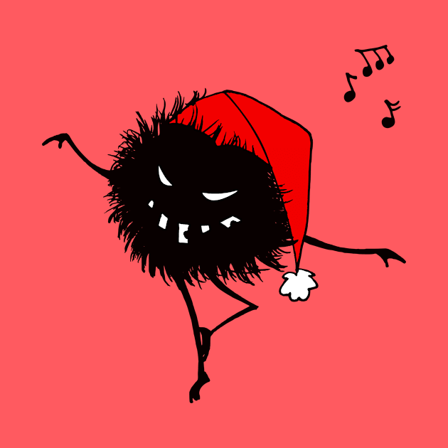 Singing And Dancing Evil Christmas Bug by Boriana Giormova