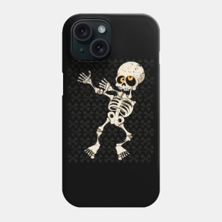 Dabbing Dancing Skeleton Halloween Gift Phone Case