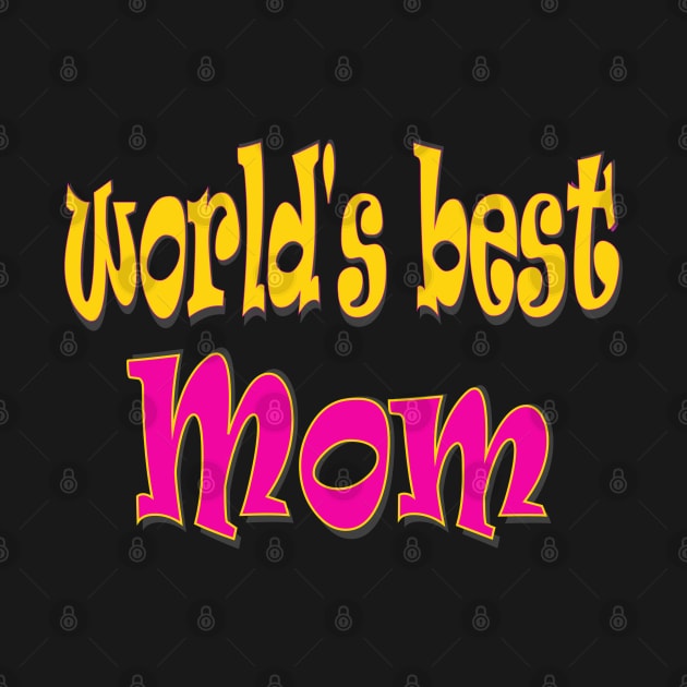 Happy Mothers Day Gift for World s Best Mum Mom by PlanetMonkey