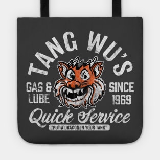 Tang Wu's Gas and Lube - Biker Style (Multicolor - Worn - Reverse) Tote