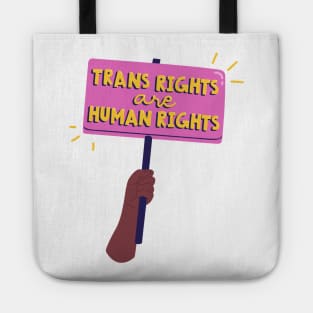 trans rights Tote