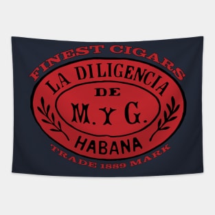 Historic Cigar label by P. Moreda Tapestry