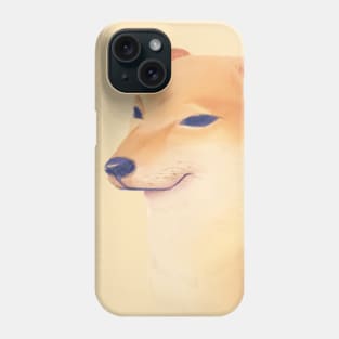 Watercomlor Cheems Phone Case