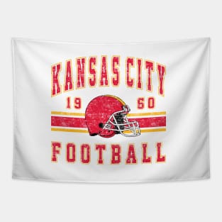 Vintage Style Kansas City Football Tapestry