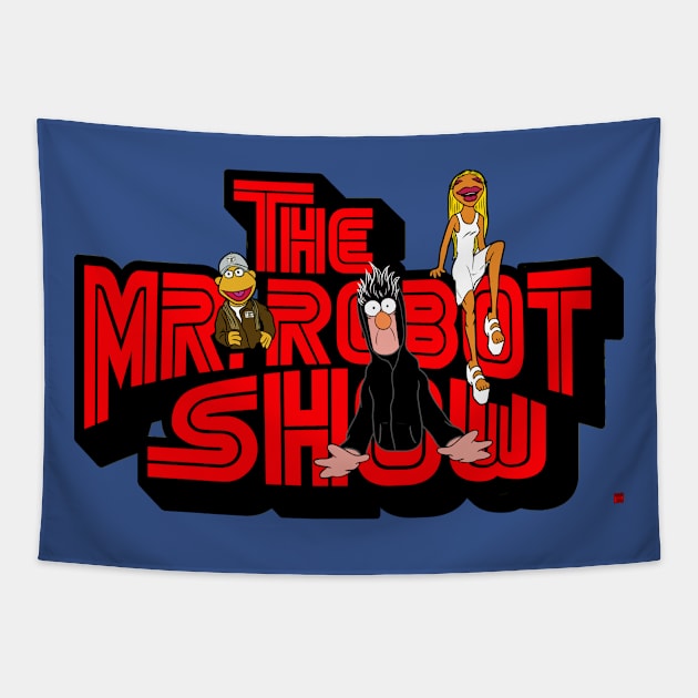 The Mr Robot Show Tapestry by TeeLabs