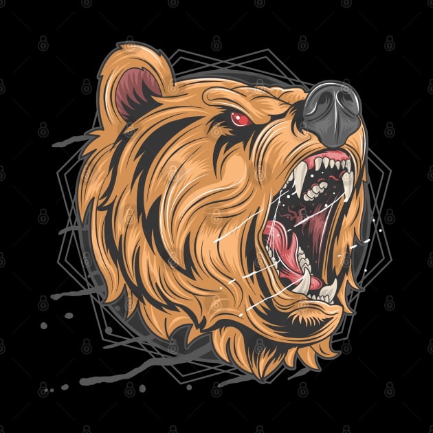 Grizzy Bear by BadDesignCo