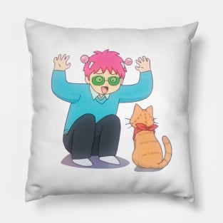 La vida desastrosa de Saiki K Pillow