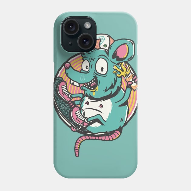 RAT SK8 Phone Case by gut42