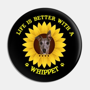 Whippet Lovers Pin