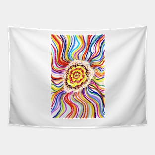 Rose Heart Tapestry