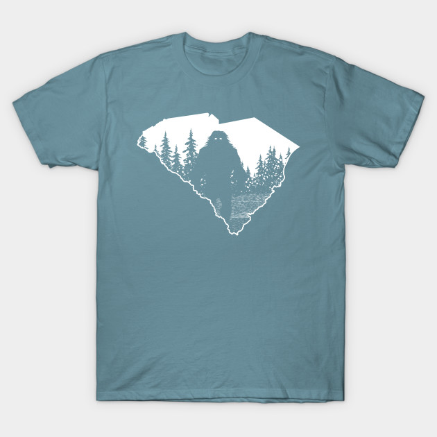 Disover South Carolina Bigfoot - South Carolina Bigfoot - T-Shirt