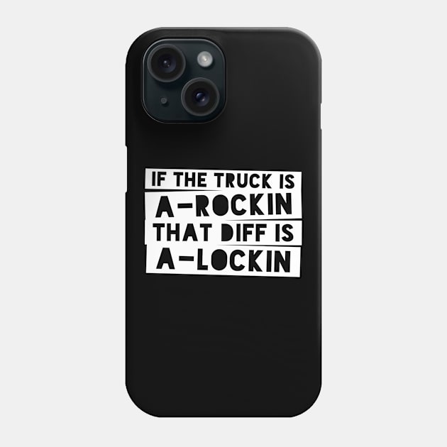 That Diff is a-lockin - Stencil Phone Case by neodhlamini