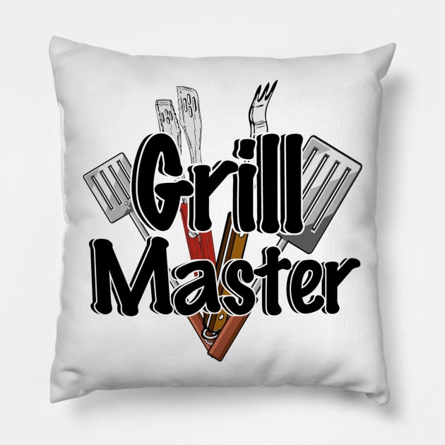 Grill Master Pillow by Gravityx9