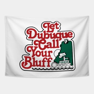 Dubuque Vintage Style Decal Tapestry